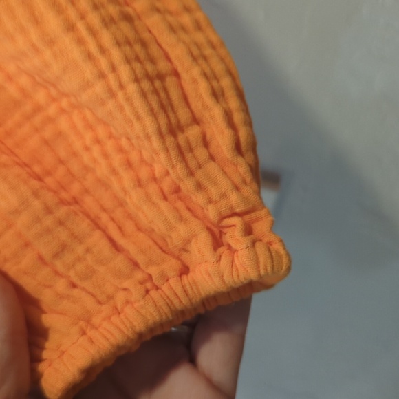 MAGASCHONIORGANIC COTTON ORANGE DRESS - Picture 8 of 12